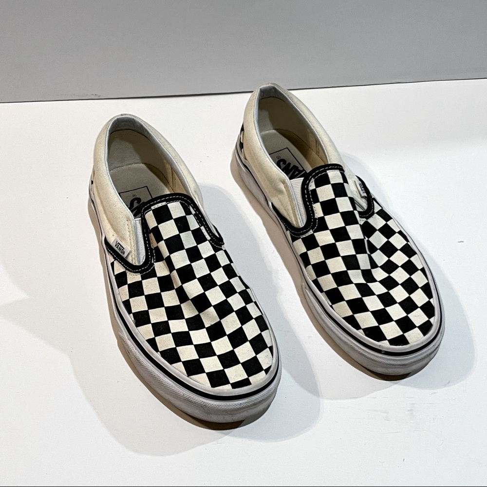 Checkered Vans - image 1